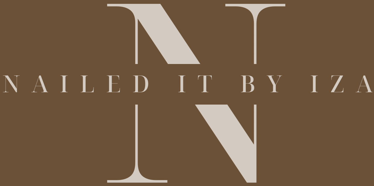 Logo Nailed it by Iza