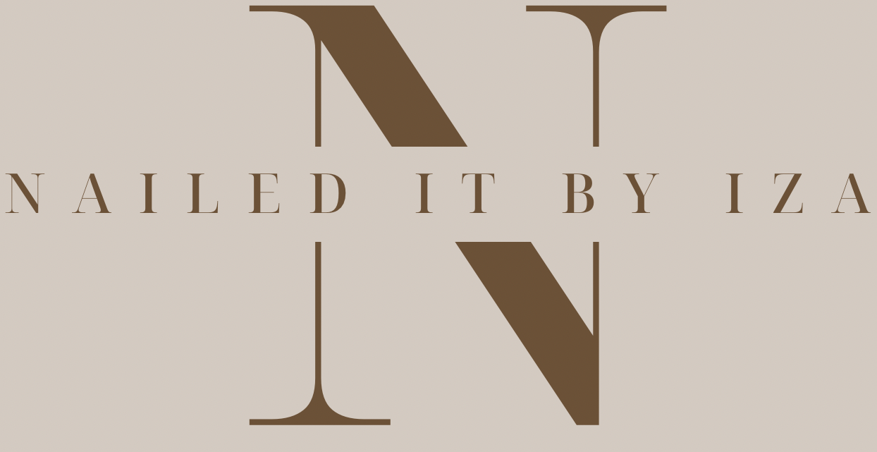 Logo Nailed it by Iza